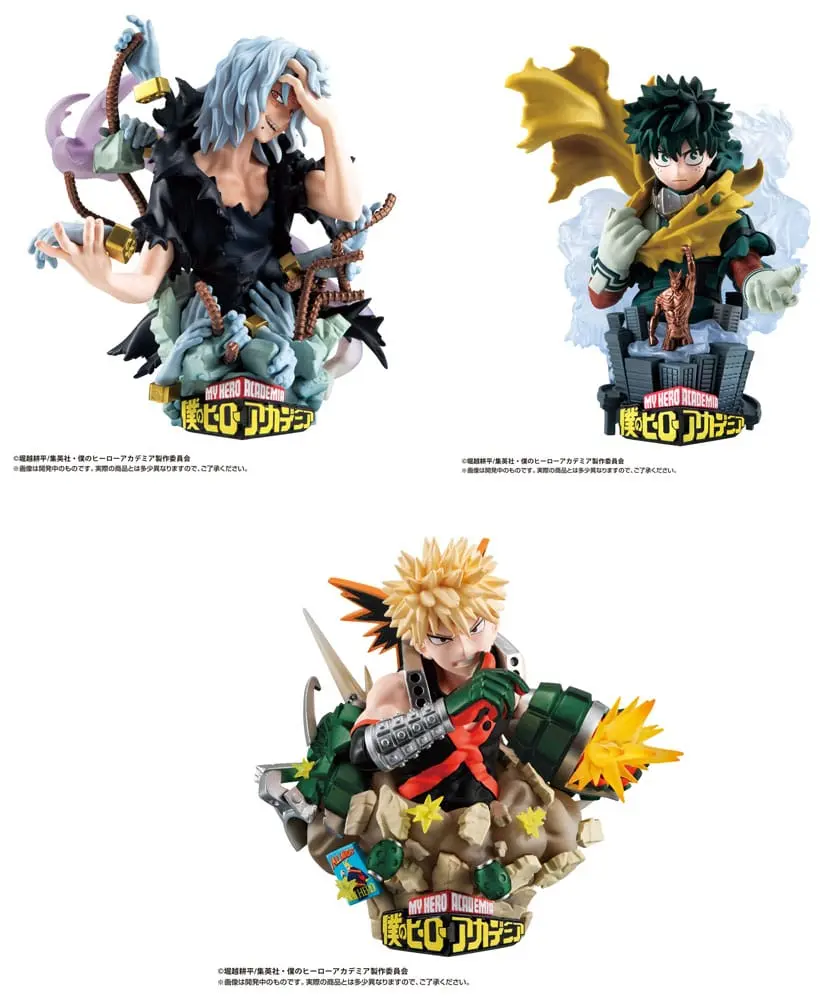 My Hero Academia Petitrama EX Series Figurki kolekcjonerskie – Zestaw 3 szt. Type-Decision 9 cm zdjęcie produktu