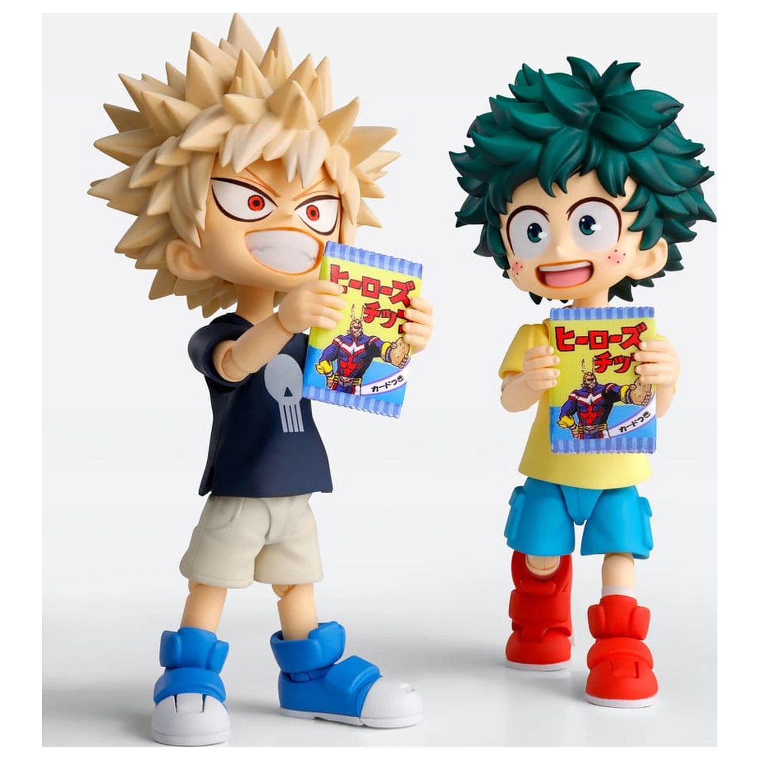 Figurka akcji My Hero Academia S.H.Figuarts Izuku Midoriya & Katsuki Bakugo -Childhood Set- 9 cm zdjęcie produktu