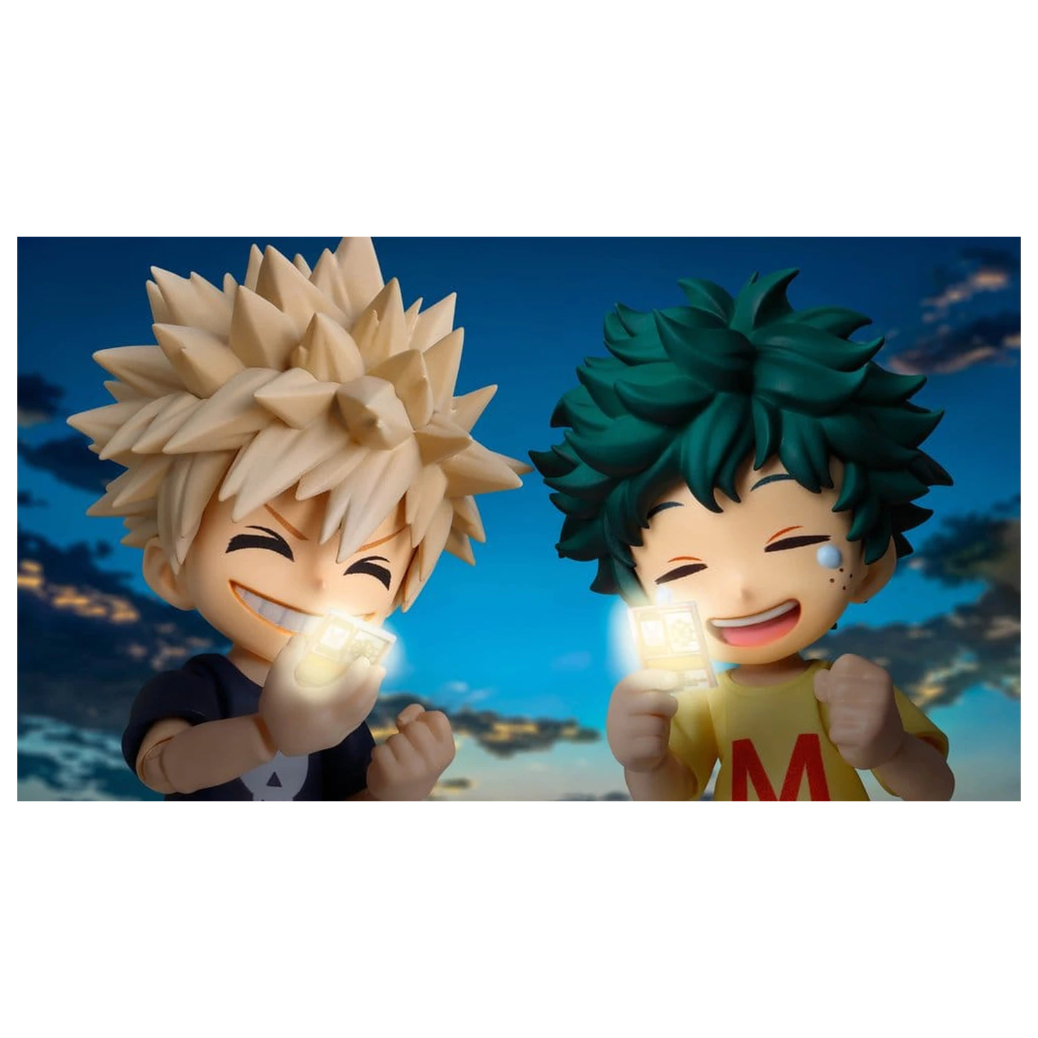 Figurka akcji My Hero Academia S.H.Figuarts Izuku Midoriya & Katsuki Bakugo -Childhood Set- 9 cm zdjęcie produktu