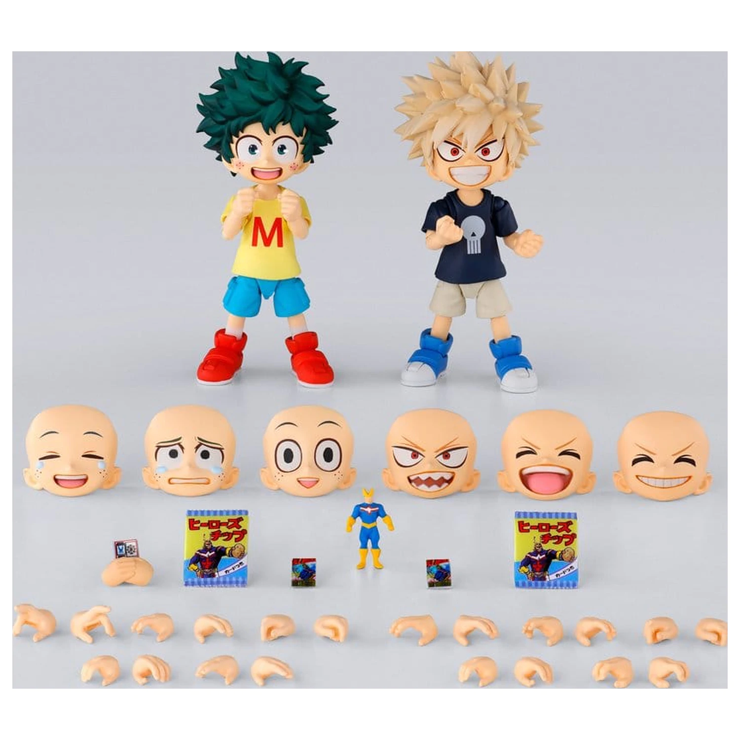 Figurka akcji My Hero Academia S.H.Figuarts Izuku Midoriya & Katsuki Bakugo -Childhood Set- 9 cm zdjęcie produktu
