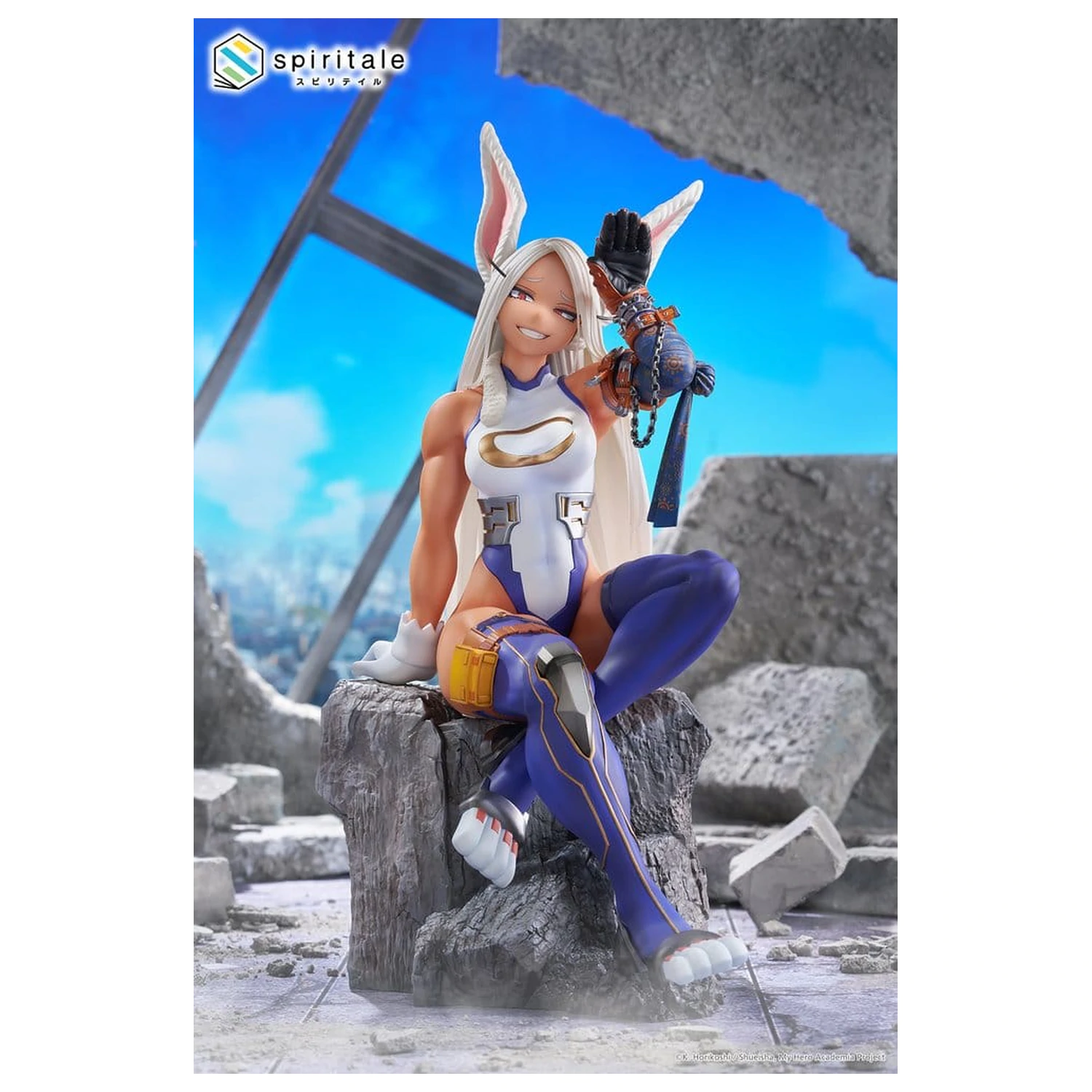My Hero Academia Spiritale Figurka PCV Mirko -Rabbit- skala 1/7 24 cm zdjęcie produktu