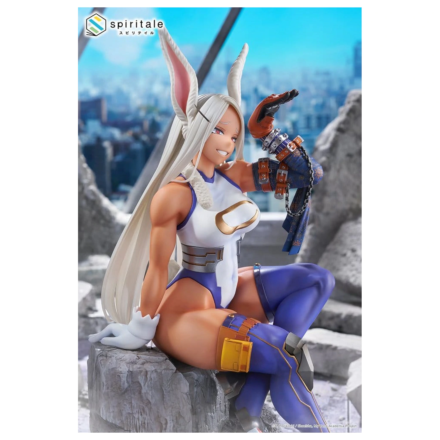 My Hero Academia Spiritale Figurka PCV Mirko -Rabbit- skala 1/7 24 cm zdjęcie produktu