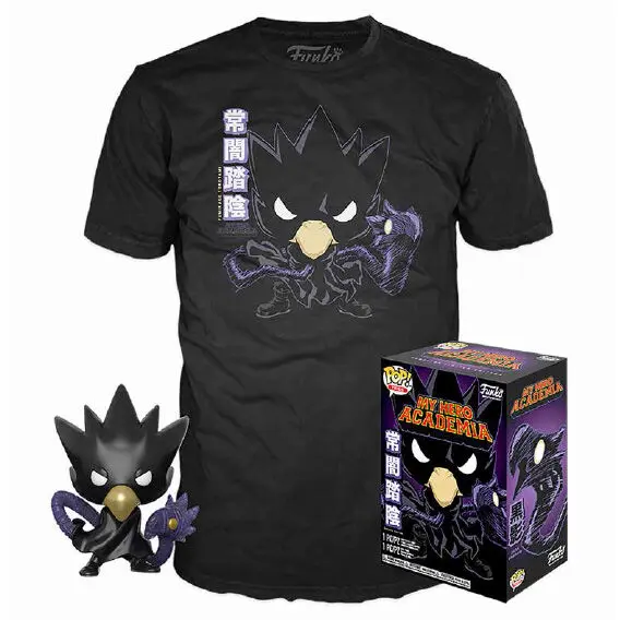 My Hero Academia Tokoyami Funko POP figurka i koszulka w pudełku zdjęcie produktu