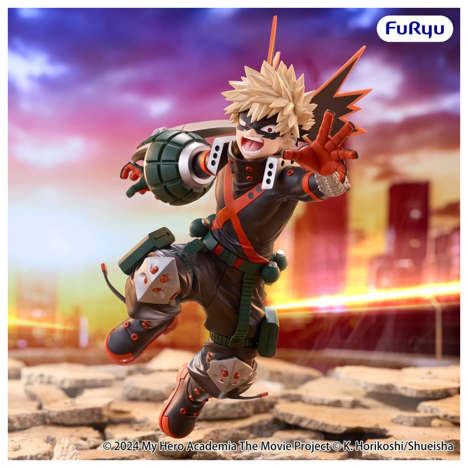 My Hero Academia: You're Next Muchute Figurka PVC Katsuki Bakugo 25 cm zdjęcie produktu