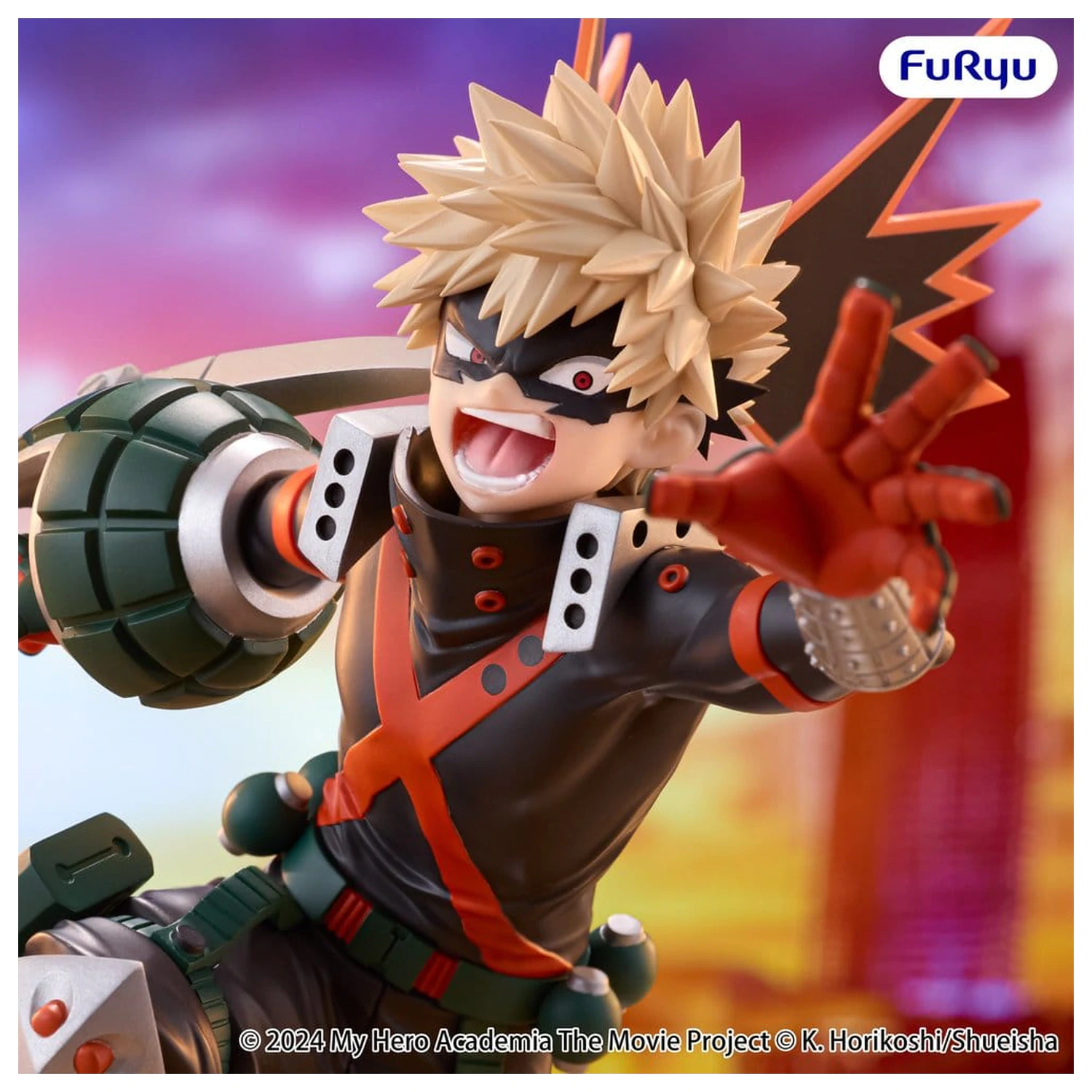 My Hero Academia: You're Next Muchute Figurka PVC Katsuki Bakugo 25 cm zdjęcie produktu