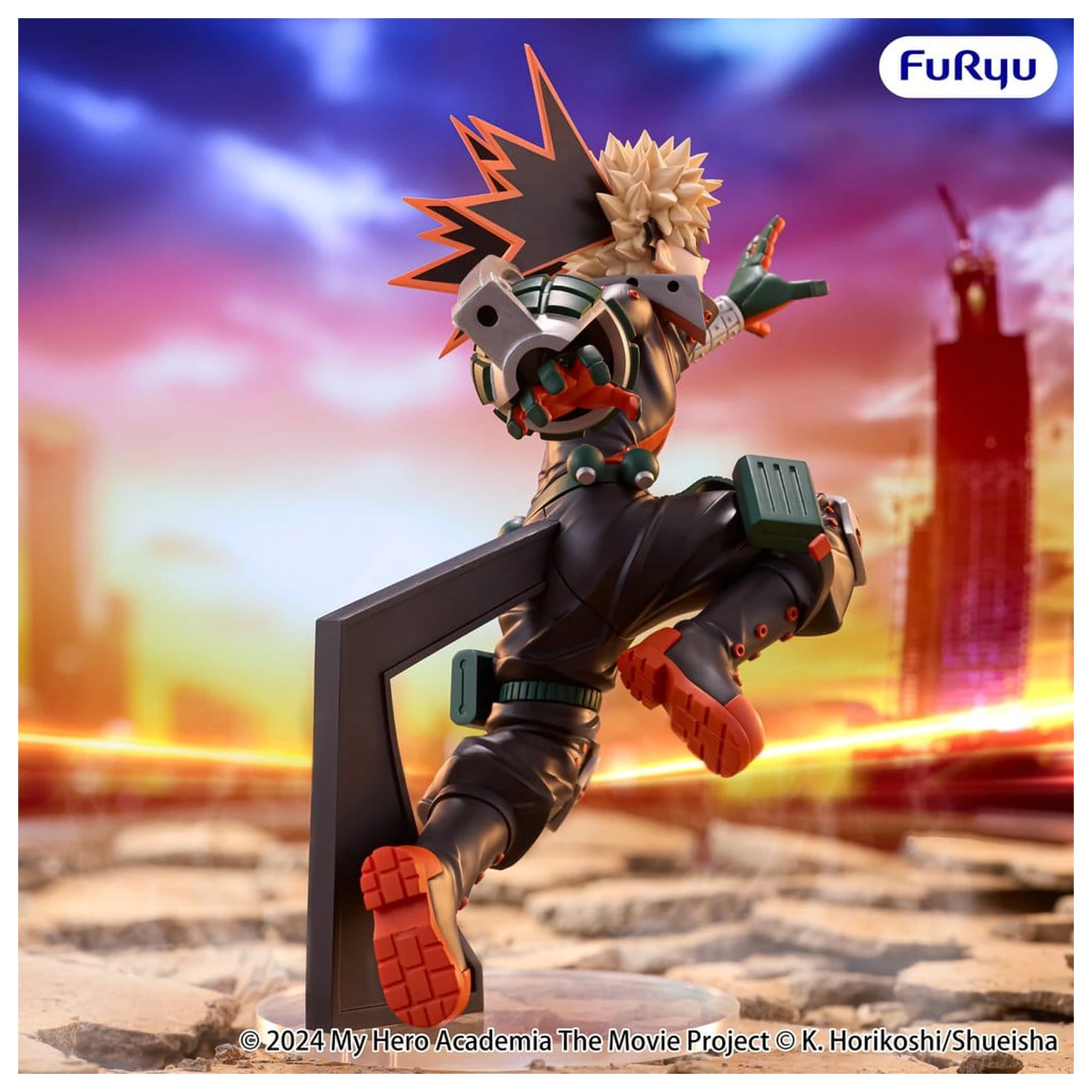 My Hero Academia: You're Next Muchute Figurka PVC Katsuki Bakugo 25 cm zdjęcie produktu