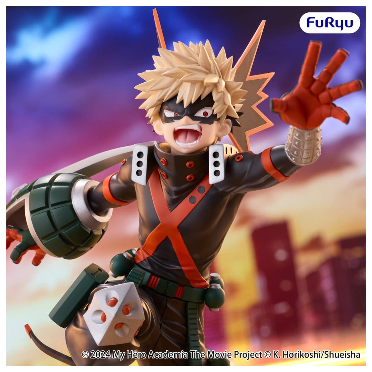 My Hero Academia: You're Next Muchute Figurka PVC Katsuki Bakugo 25 cm zdjęcie produktu