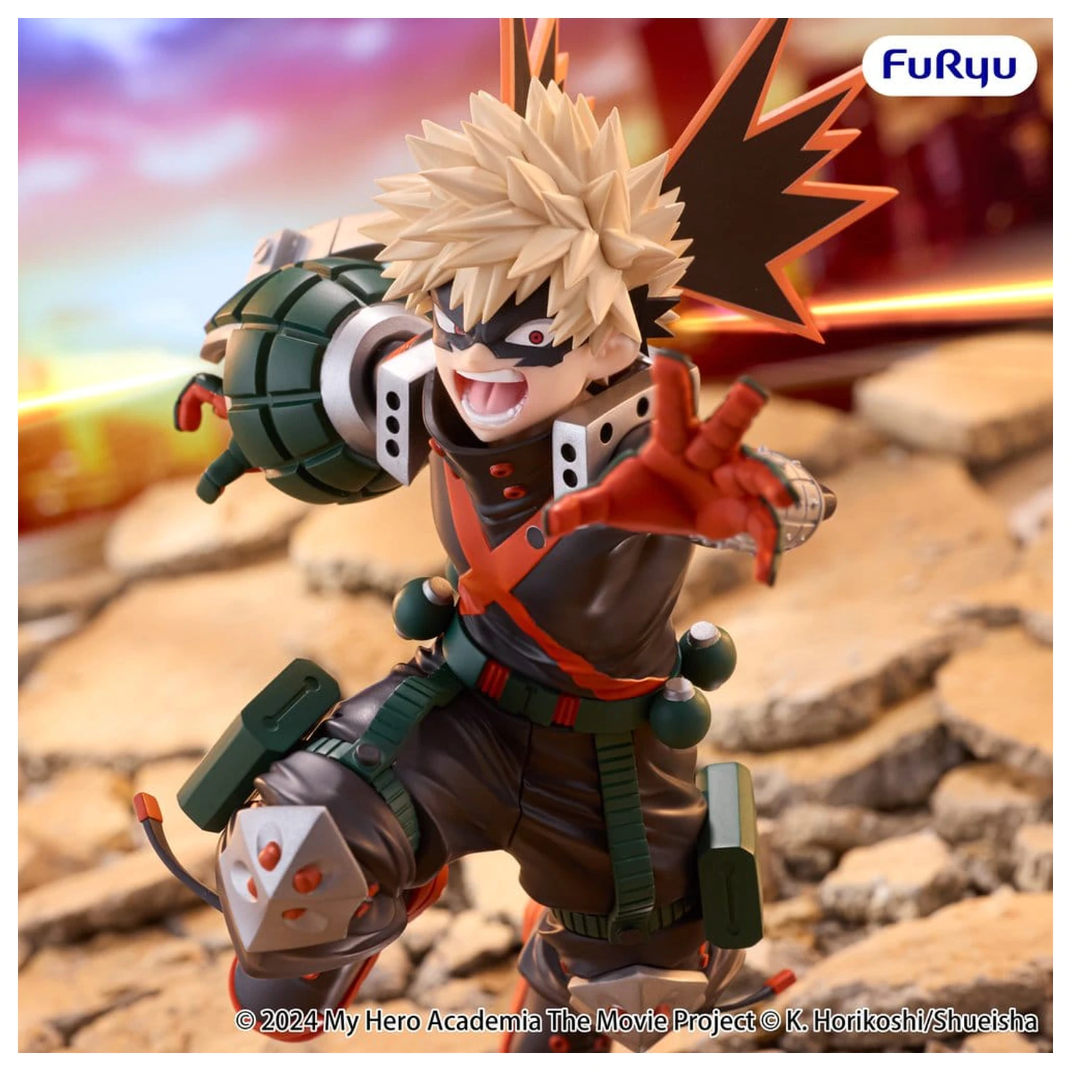 My Hero Academia: You're Next Muchute Figurka PVC Katsuki Bakugo 25 cm zdjęcie produktu