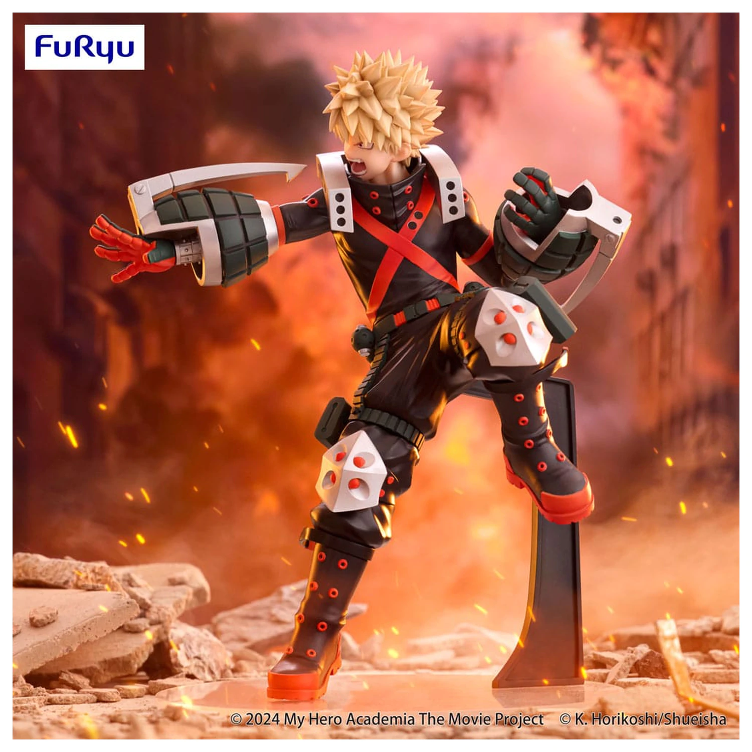 My Hero Academia: You're Next Trio-Try-iT PVC Statua Katsuki Bakugo 21 cm zdjęcie produktu
