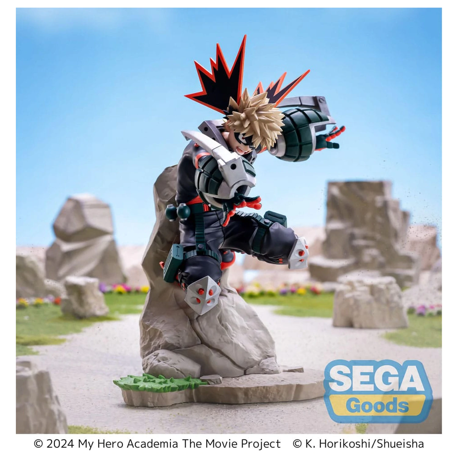 My Hero Academia: You´re Next Xross Link Anime figurka z PVC Katsuki Bakugo 18 cm zdjęcie produktu