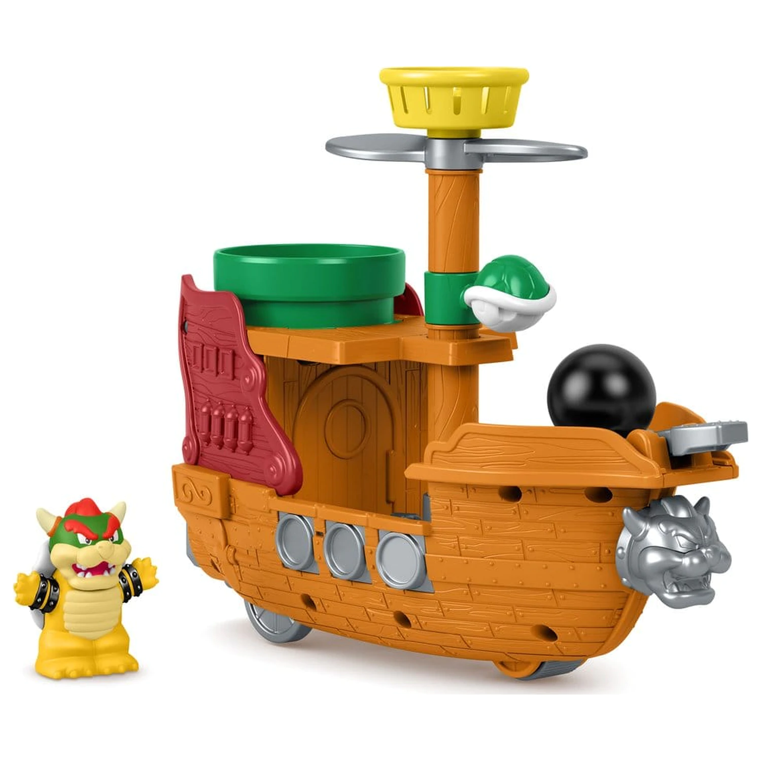 My Mario Little People Zestaw do zabawy Statek Powietrzny Bowsera zdjęcie produktu