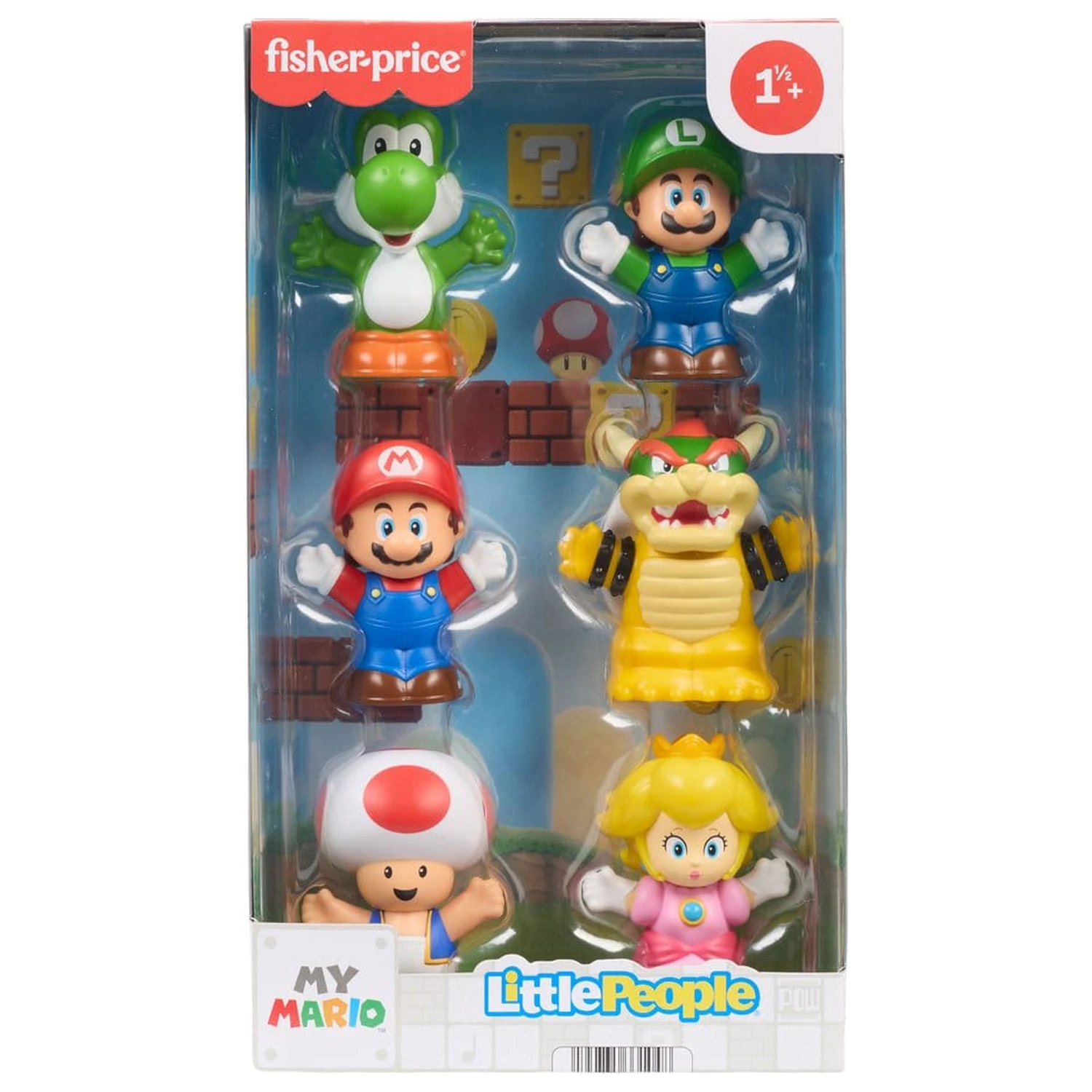 My Mario Little People Collector Mini figurki - 6-pak 7 cm zdjęcie produktu