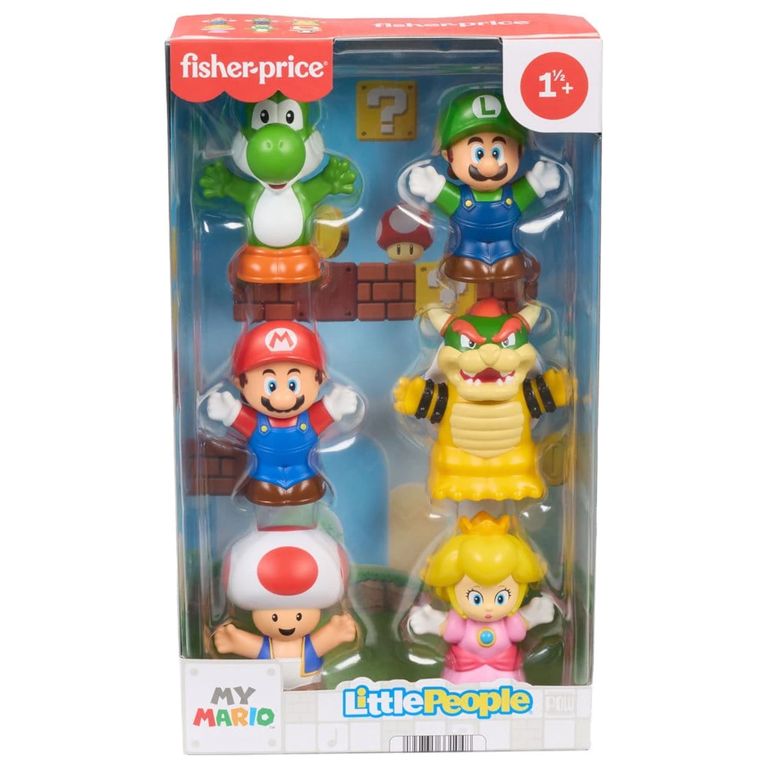 My Mario Little People Collector Mini figurki - 6-pak 7 cm zdjęcie produktu