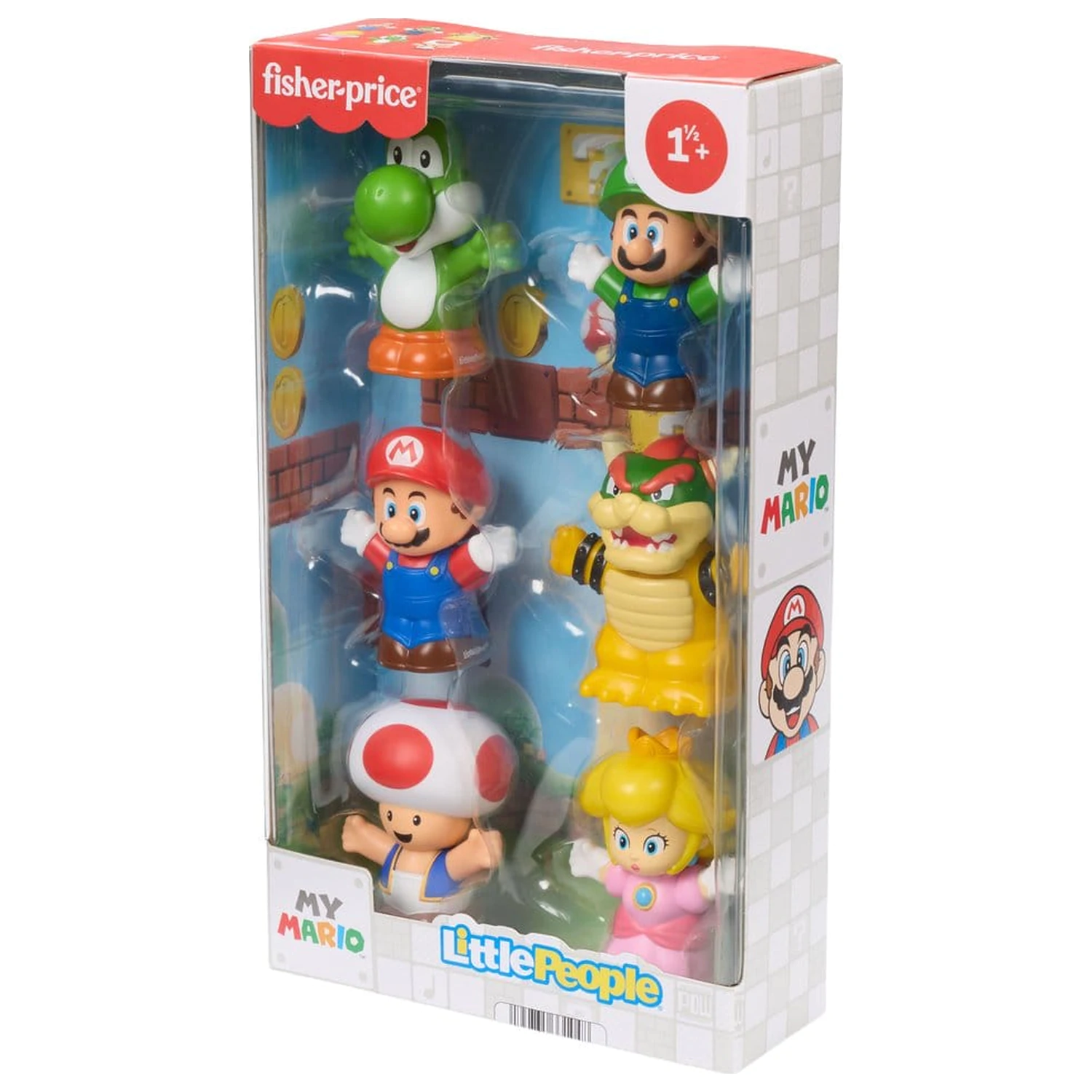 My Mario Little People Collector Mini figurki - 6-pak 7 cm zdjęcie produktu