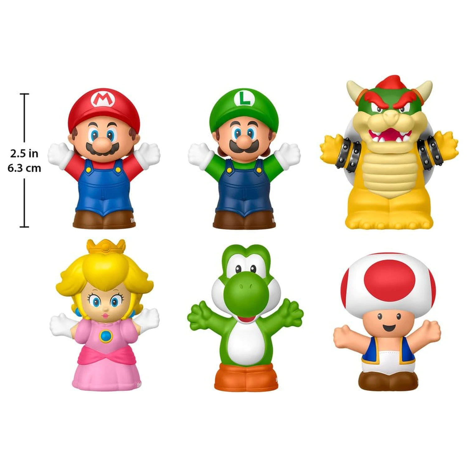 My Mario Little People Collector Mini figurki - 6-pak 7 cm zdjęcie produktu