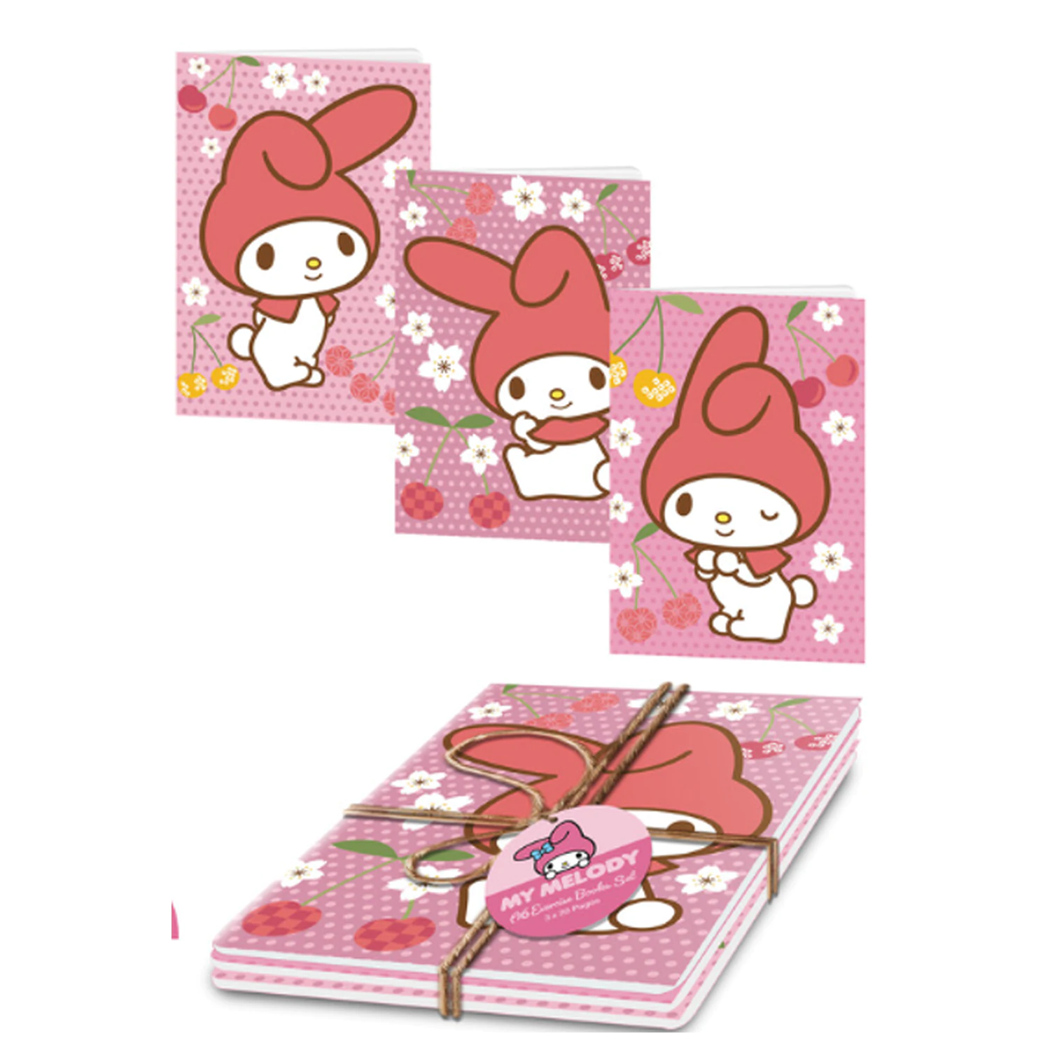 My Melody Zestaw 3 zeszytów ćwiczeń zdjęcie produktu