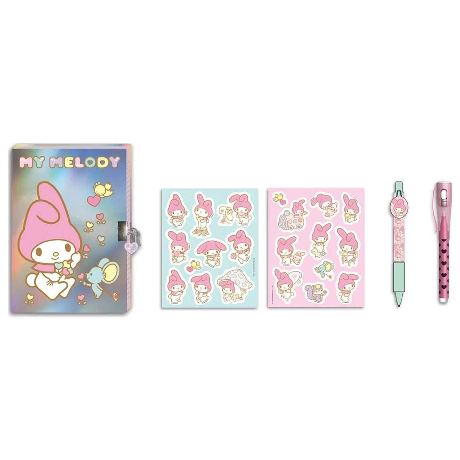 My Melody Gift Box Pamiętnik z zamkiem + akcesoria zdjęcie produktu