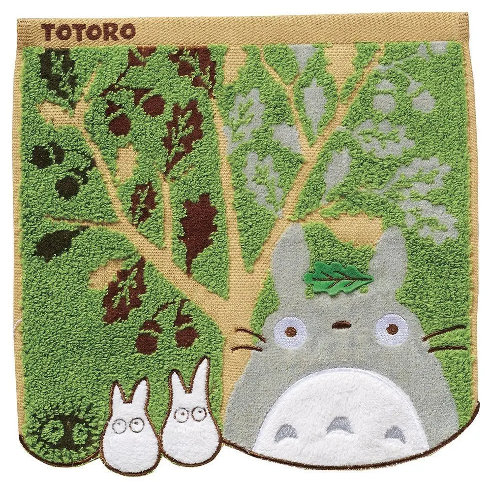 Mój Sąsiad Totoro Mini Ręcznik Drzewo Żołędzi 25 x 25 cm zdjęcie produktu