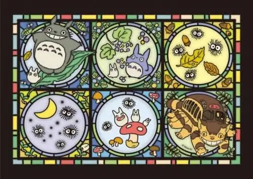 My Neighbor Totoro Art Kryształowe Puzzle Jigsaw List z Lasu Totoro zdjęcie produktu