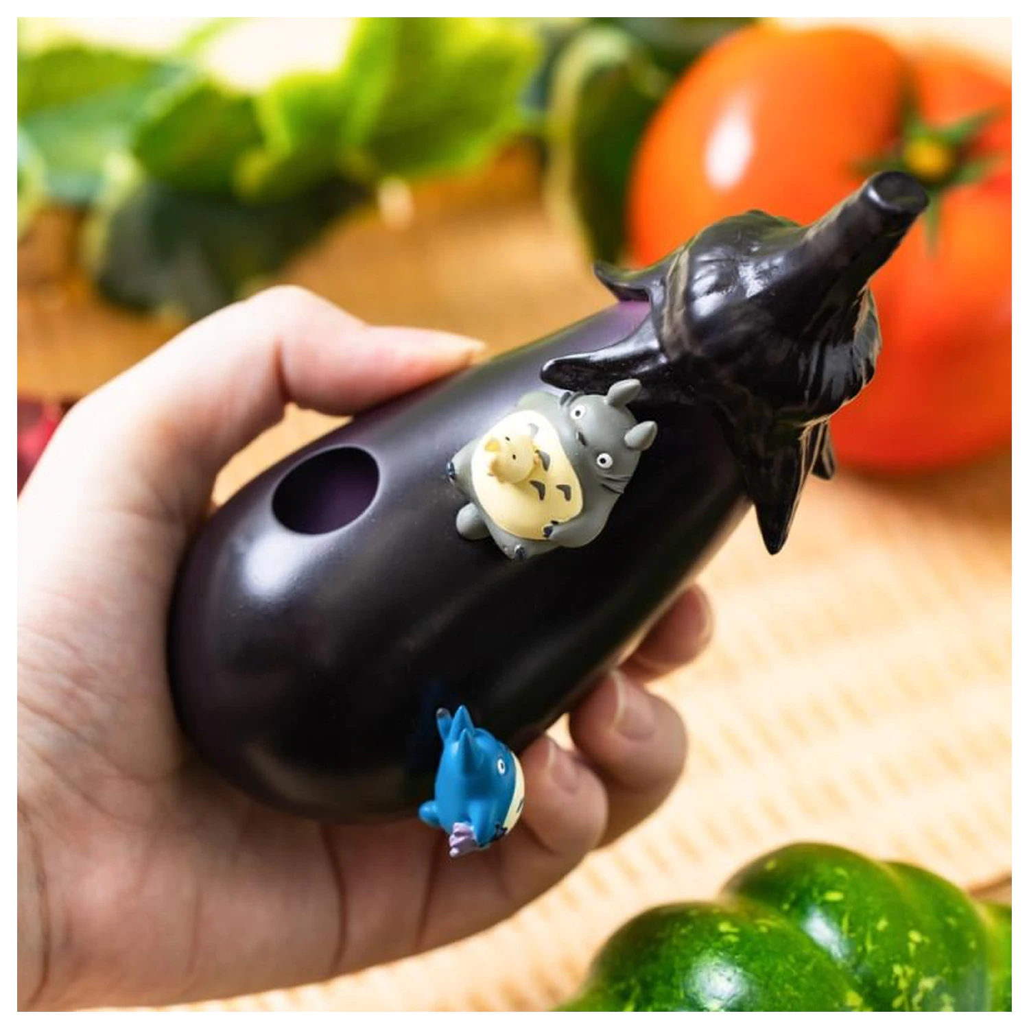 My Neighbor Totoro Figurka Aubergine. Wazony Soliflore zdjęcie produktu