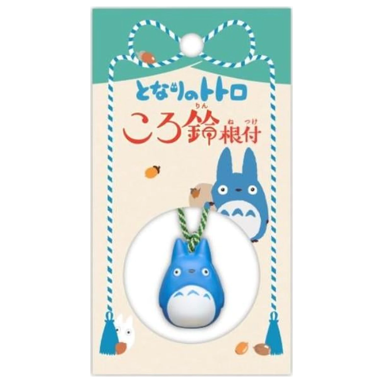 My Neighbor Totoro Blue Totoro Pasek Dzwonek Netsuke zdjęcie produktu