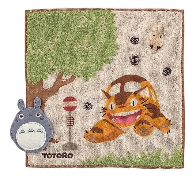 Mój sąsiad Totoro Mini Ręcznik Przystanek Autobusowy 25 x 25 cm zdjęcie produktu