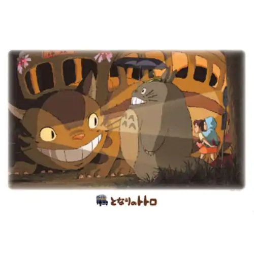 Mój sąsiad Totoro Puzzle Jigsaw Catbus nocą (1000 elementów) zdjęcie produktu