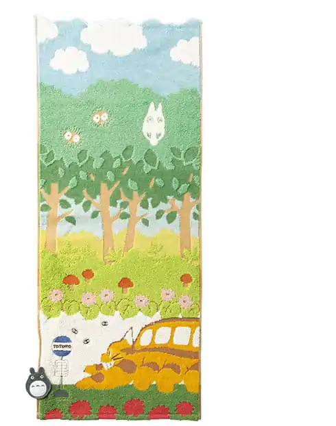 Mój Sąsiad Totoro Ręcznik Catbus w drodze 34 x 80 cm zdjęcie produktu