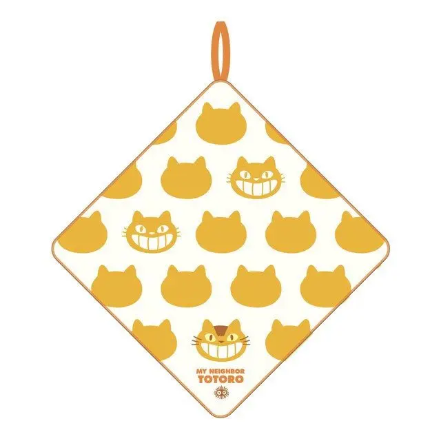 Mój Sąsiad Totoro Mini Ręcznik Catbus Silhouette 33 x 33 cm zdjęcie produktu