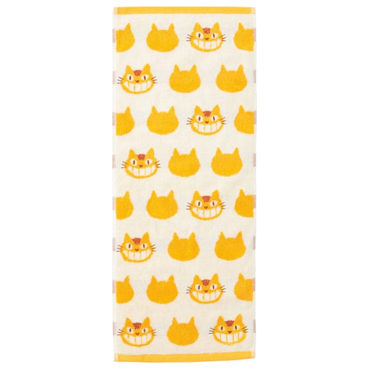 Ręcznik My Neighbor Totoro z sylwetką Catbusa 33 x 80 cm zdjęcie produktu