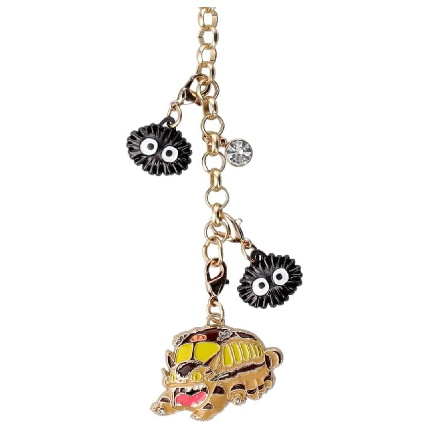 My Neighbor Totoro Chatbus & Noiraude Chainette charms zdjęcie produktu