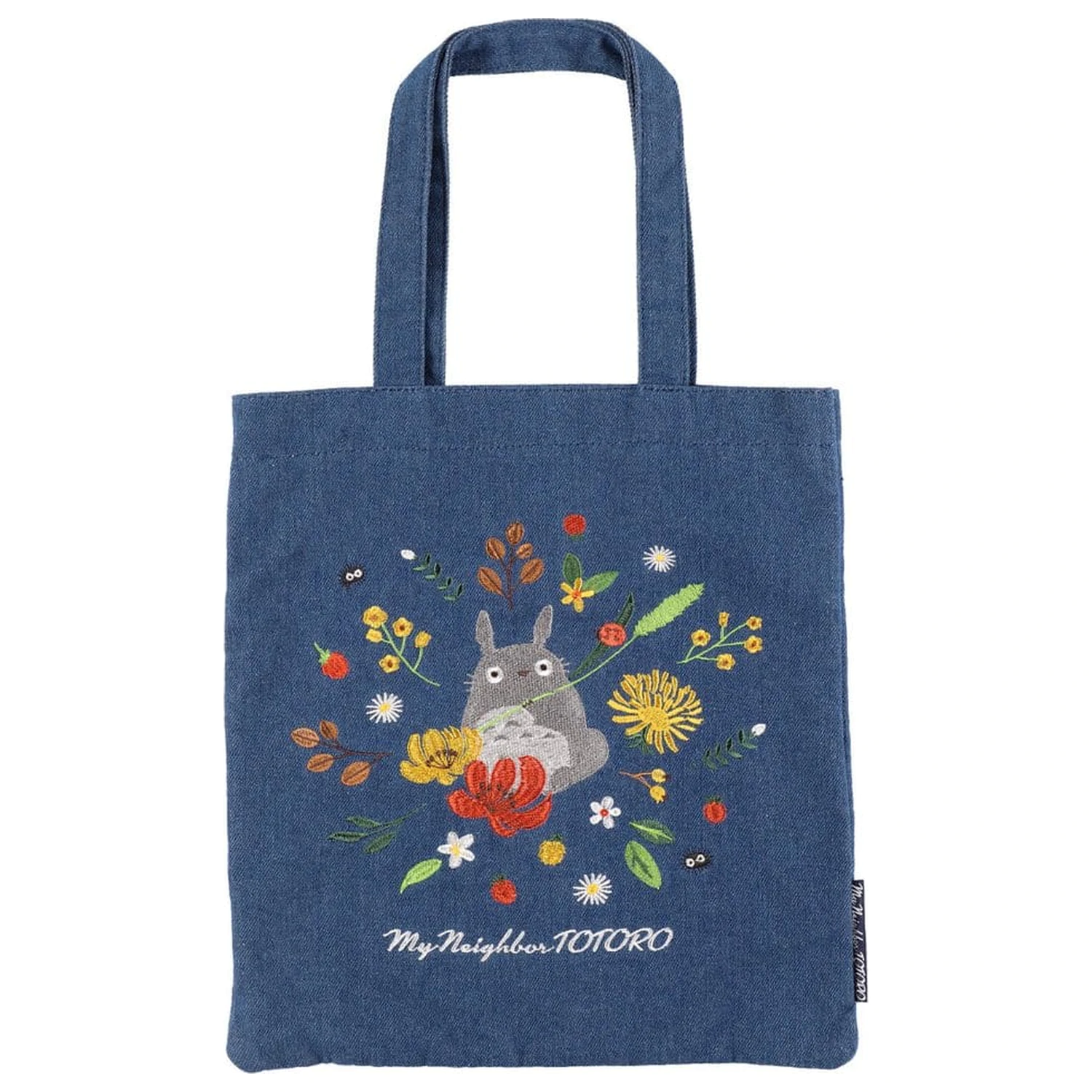 Torba na zakupy My Neighbor Totoro Denim Totoro & Flower Wreath zdjęcie produktu