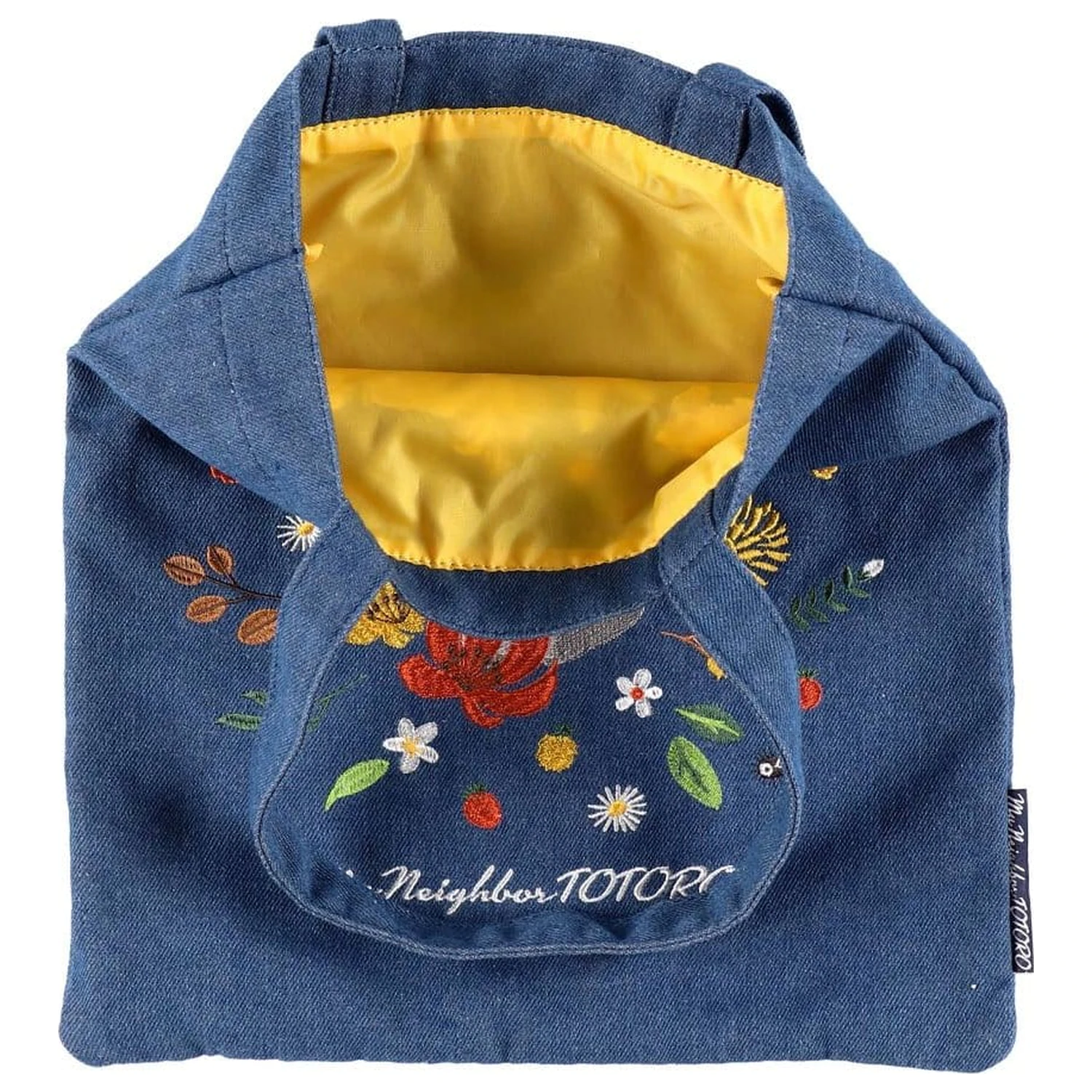 Torba na zakupy My Neighbor Totoro Denim Totoro & Flower Wreath zdjęcie produktu