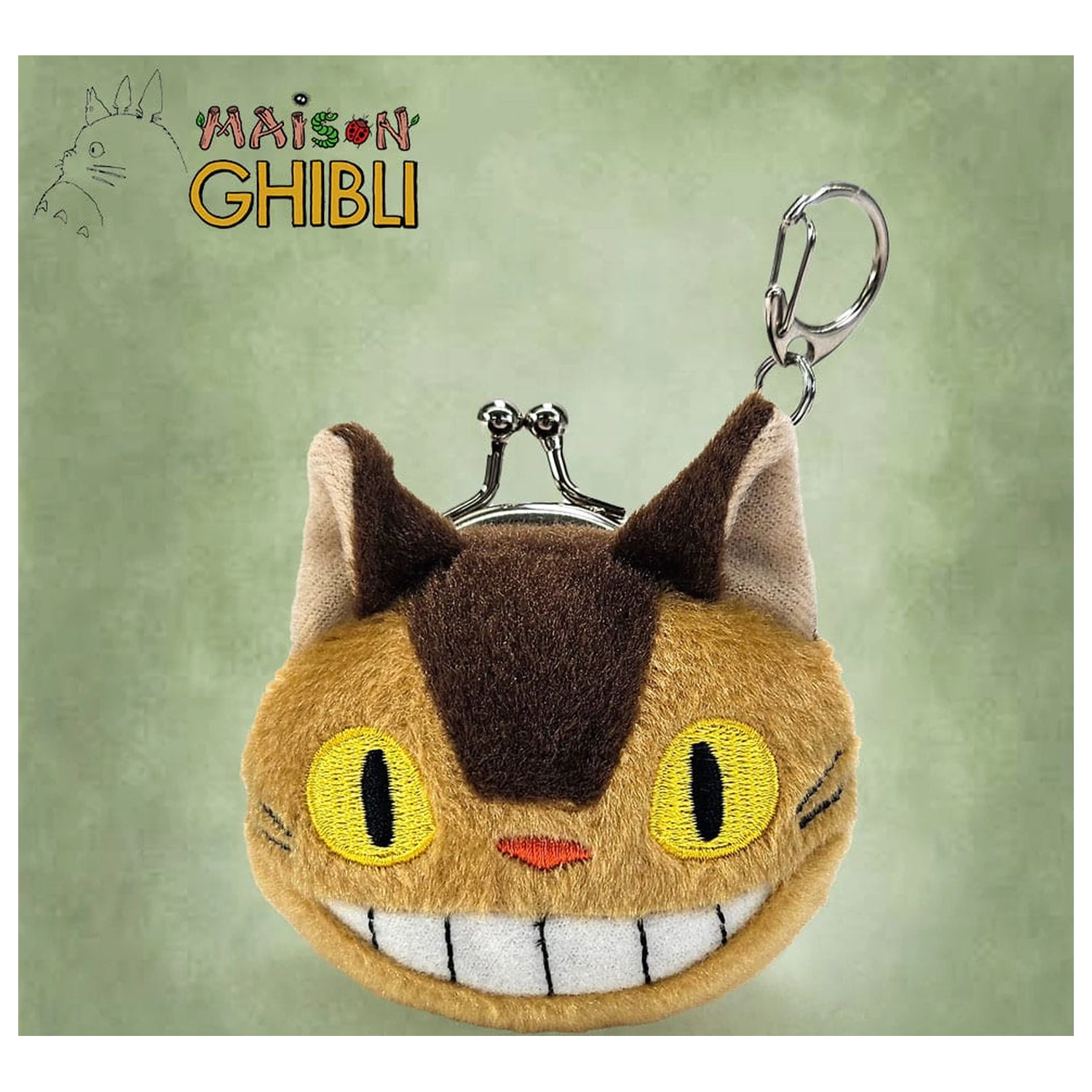 My Neighbor Totoro Funwari Mini Pluszowa Saszetka na Monety Cat Bus zdjęcie produktu