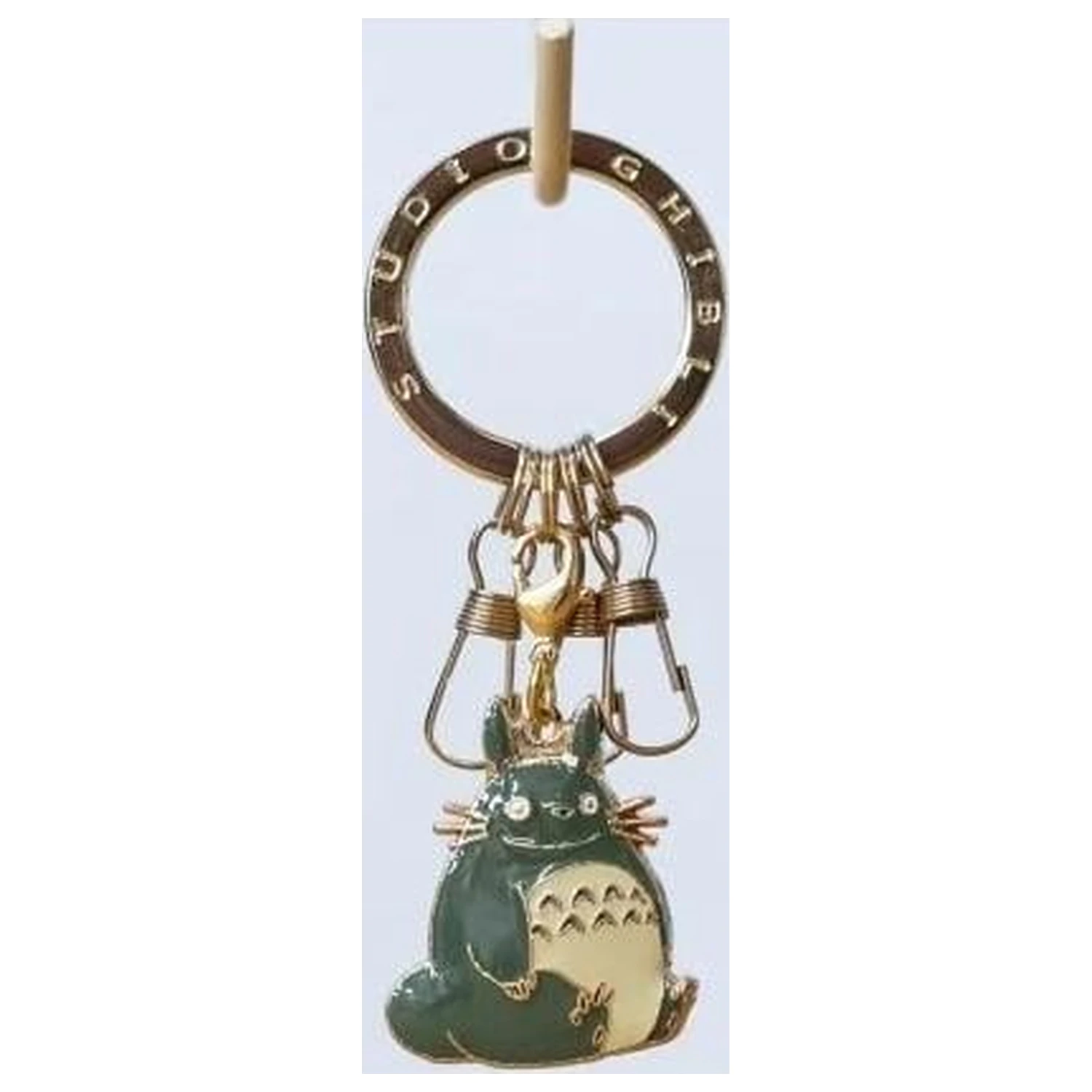 My Neighbor Totoro Szary Totoro metalowy breloczek do kluczy zdjęcie produktu