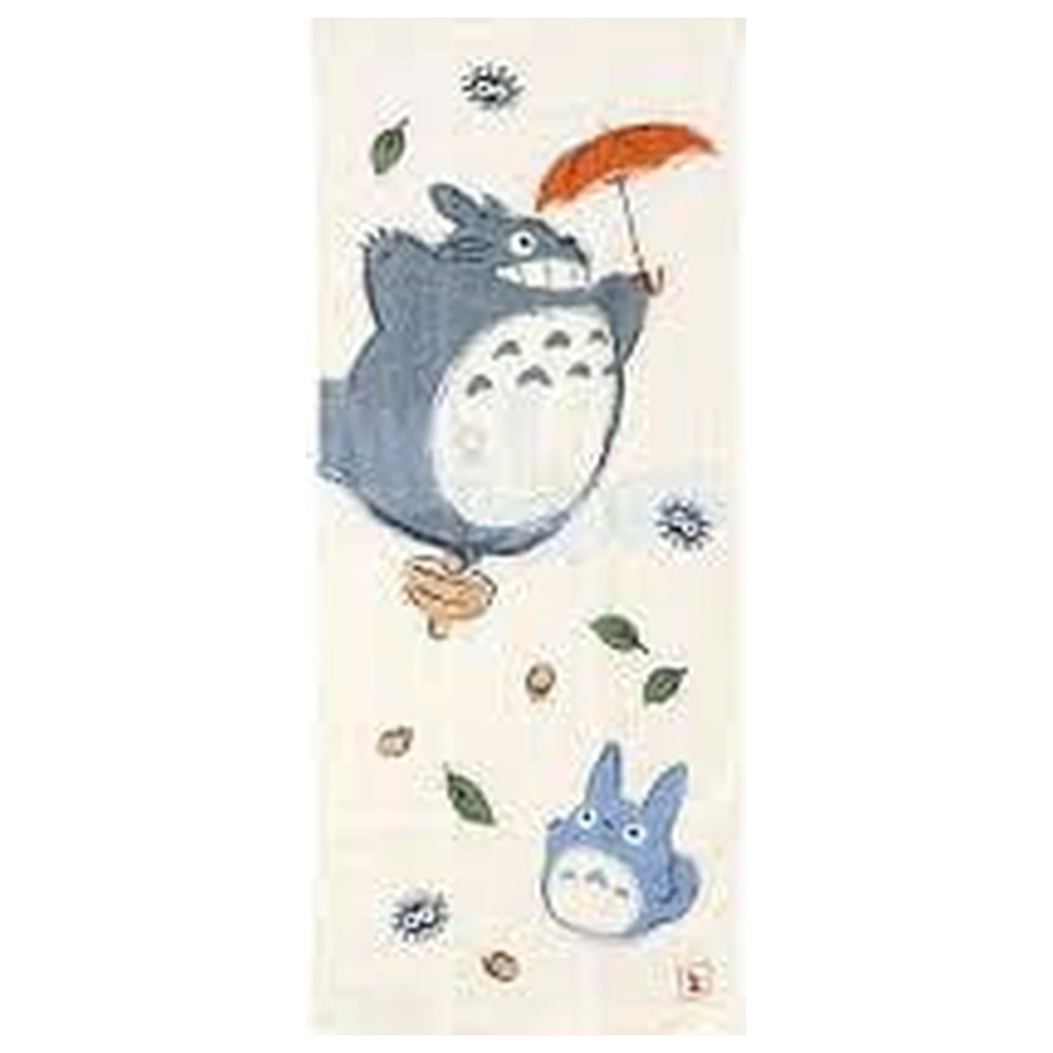 Mój Sąsiad Totoro Imabari Ręcznik Duży Totoro Parasol 34 x 80 cm zdjęcie produktu