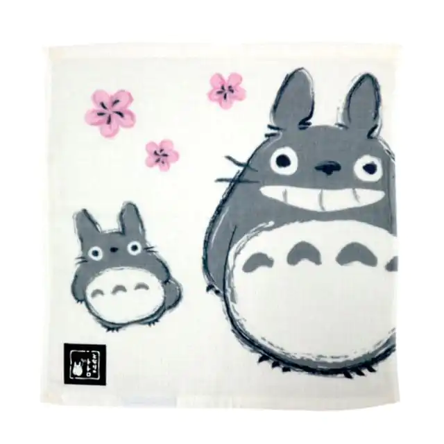 Mój Sąsiad Totoro Imabari Mini Ręcznik Totoro Sakura 34 x 36 cm zdjęcie produktu