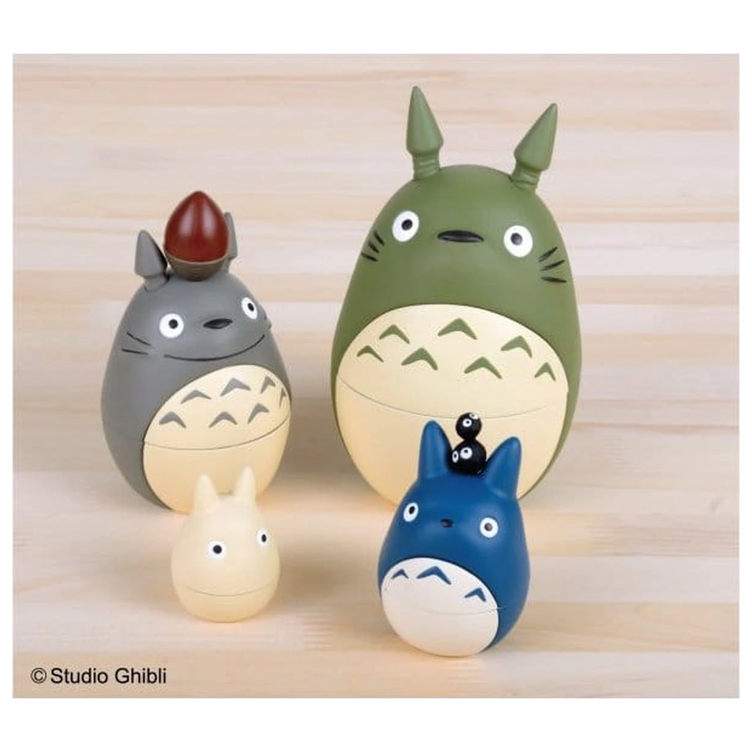 My Neighbor Totoro Matryoshka Mini Figurki Totoro zdjęcie produktu