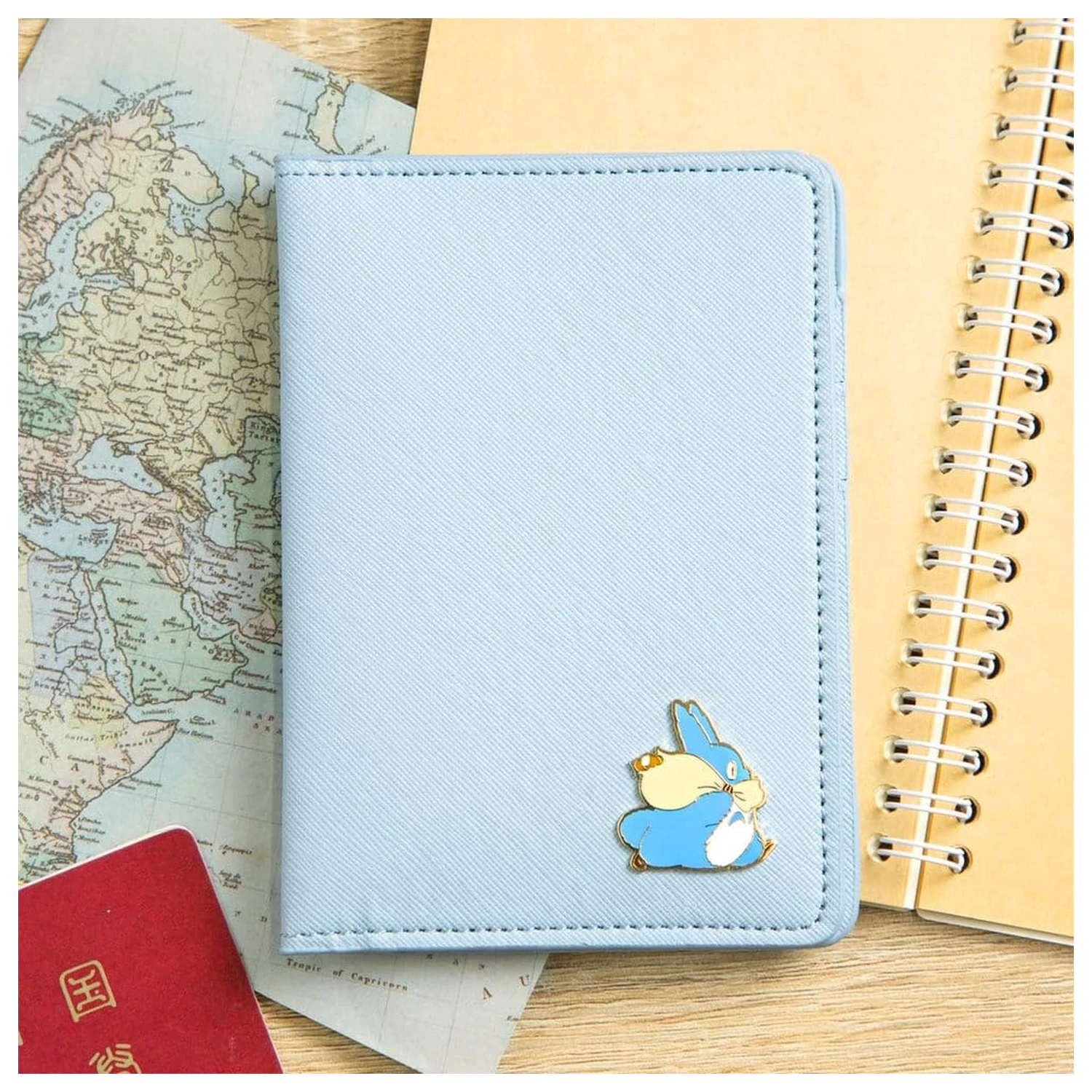 My Neighbor Totoro Etui na paszport Middle Totoro zdjęcie produktu