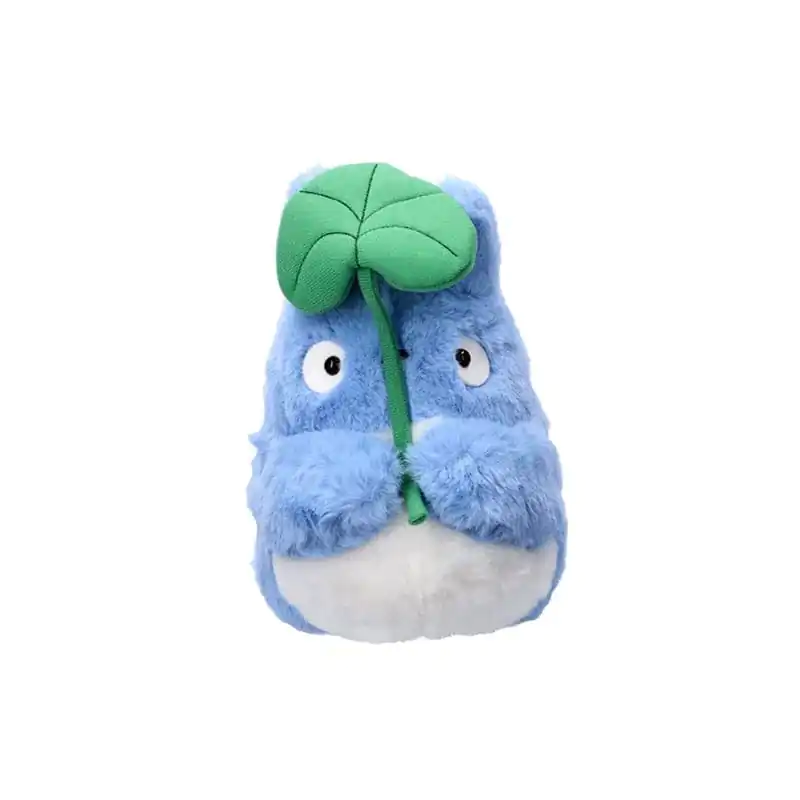 Mój Sąsiad Totoro Nakayoshi Pluszowa Figurka Medium Totoro z liściem 20 cm zdjęcie produktu