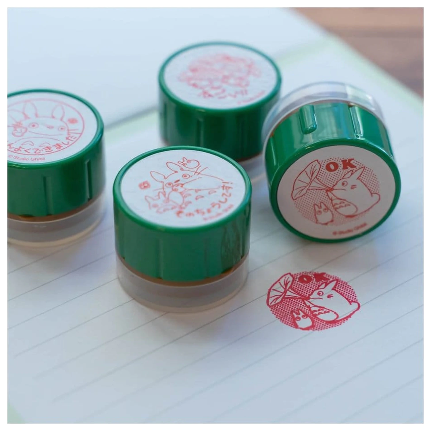 My Neighbor Totoro Stempel Totoro i Catbus Gratulacje zdjęcie produktu