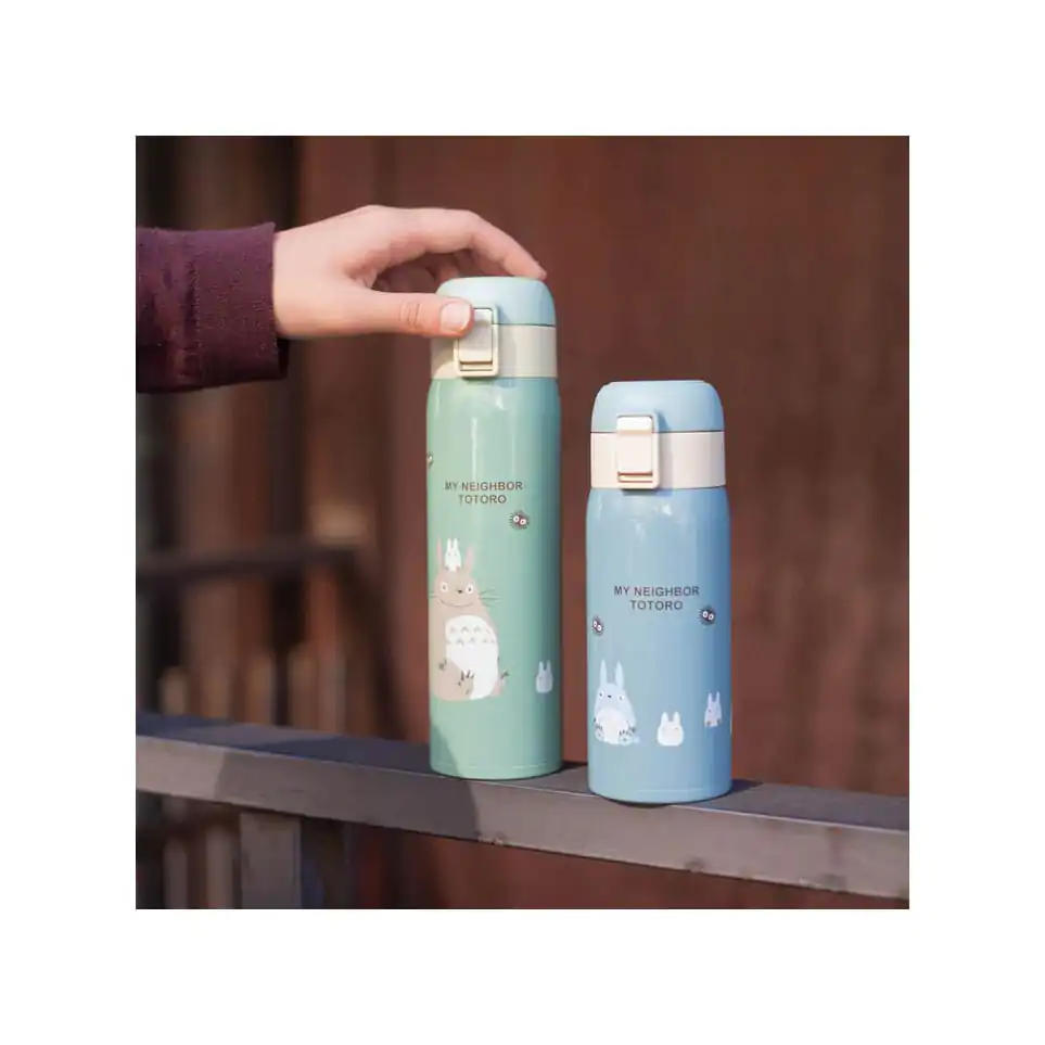 Butelka na wodę My Neighbor Totoro One Push Mat Blue 350ml zdjęcie produktu