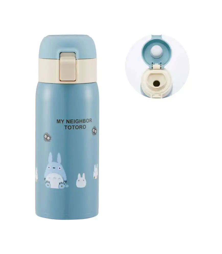 Butelka na wodę My Neighbor Totoro One Push Mat Blue 350ml zdjęcie produktu