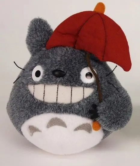 My Neighbor Totoro pluszowa figurka Totoro Czerwona Parasolka 15 cm zdjęcie produktu