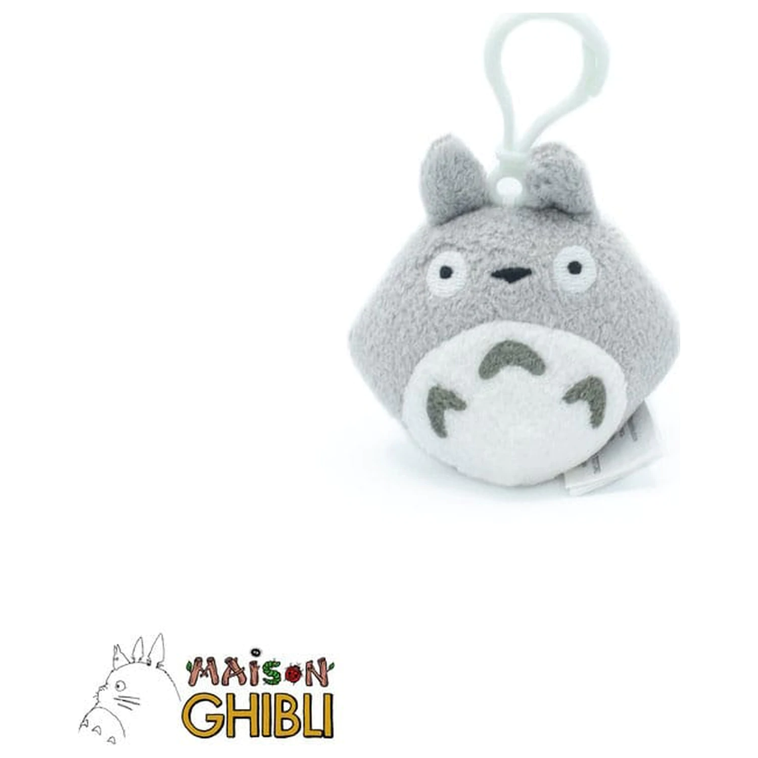 My Neighbor Totoro pluszowy klips do plecaka Totoro szary 8 cm zdjęcie produktu