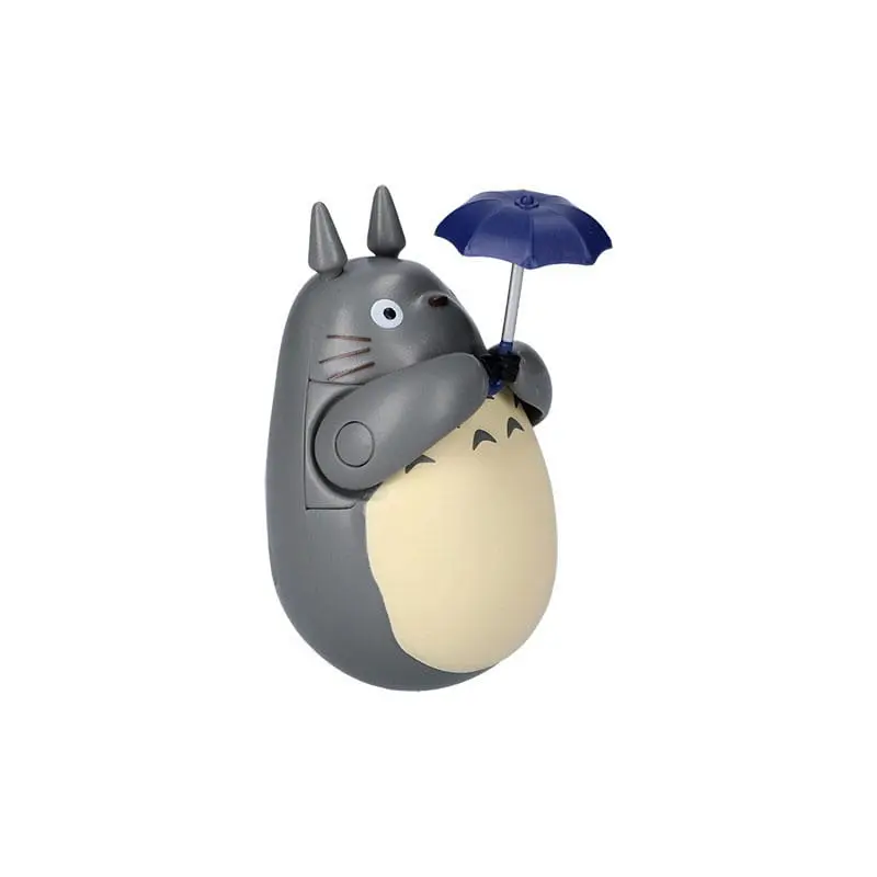 Mój Sąsiad Totoro Figurka z Okrągłą Podstawą Duży Totoro z liściem 7 cm zdjęcie produktu