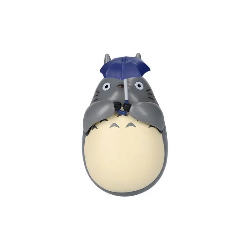 Mój Sąsiad Totoro Figurka z Okrągłą Podstawą Duży Totoro z liściem 7 cm zdjęcie produktu