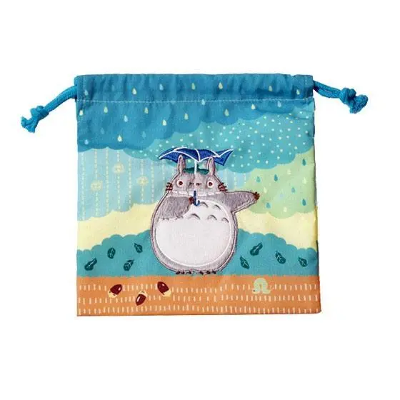 My Neighbor Totoro Laundry Storage Bag Totoro pod deszczem 20 x 19 cm zdjęcie produktu