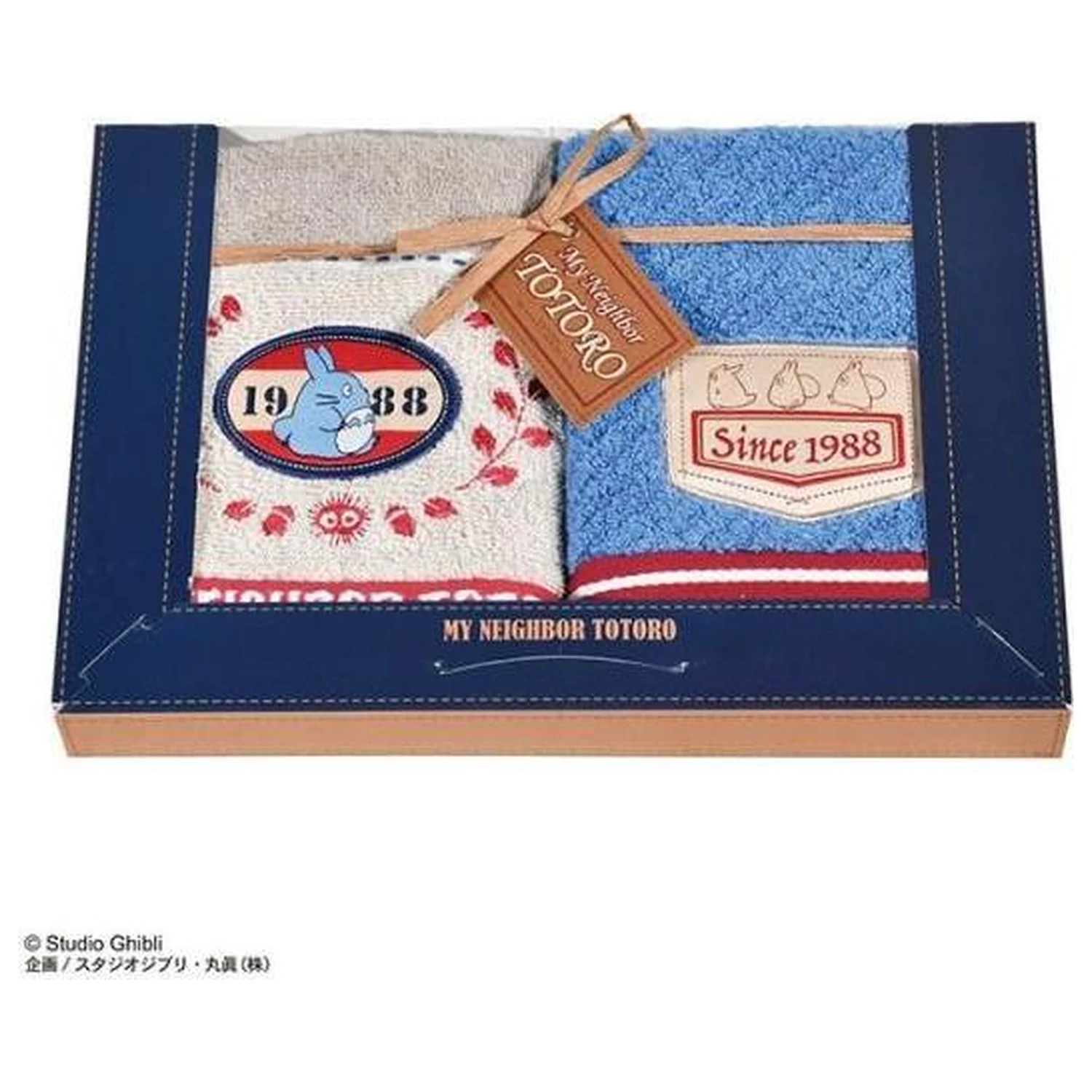My Neighbor Totoro Totoro Denim Stitch zestaw ręczników zdjęcie produktu