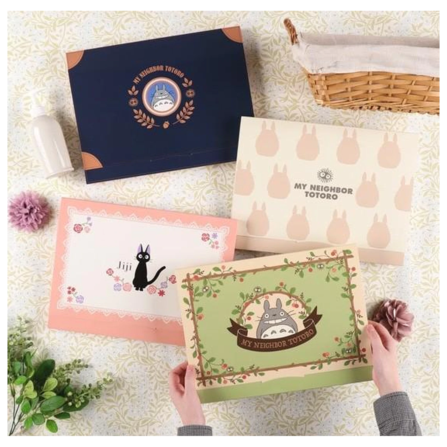 My Neighbor Totoro Totoro Denim Stitch zestaw ręczników zdjęcie produktu